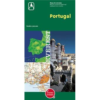 Mapa de Estradas de Portugal Escala 1: 300.000