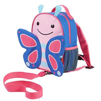 Skip Hop 212202 Let Butterfly - Sac à dos pour enfant avec laisse, papillon, multicolore