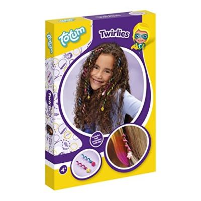 Totum - Bj20955 - Twirlies - Kit Créatif - Bijoux Cheveux