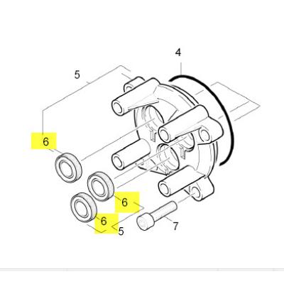 JOINT A LEVRE Livré par 1 a commander X3