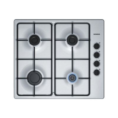 Siemens iQ100 EB6B5PB80 table de cuisson au gaz - inox - inox