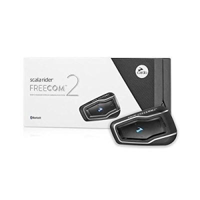 SCALARIDER FREECOM2 Interphone, Noir