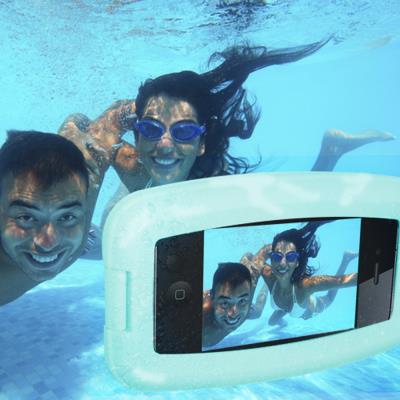 Aqua phone case coque etanche universelle blanche