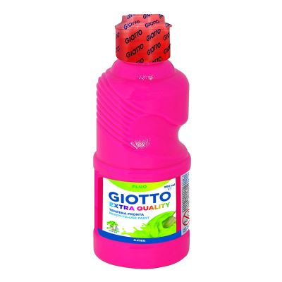 Giotto Flacon de gouache tempéra avec différents effets et finitions 250 ml Différents coloris