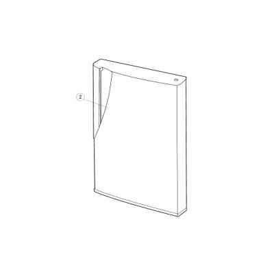 Samsung DA9110304W. PORTE COMPLETE PARTIE REFRIGERATEUR SAMSUNG