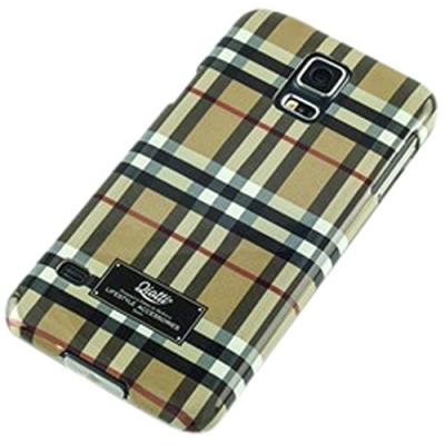 Qiotti fashion snap etui pour samsung galaxy s5 sm-g900 bl marron
