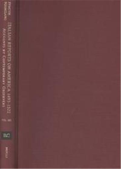 Italian Reports on America, 1493-1522, Repertorium Columbianum, 12