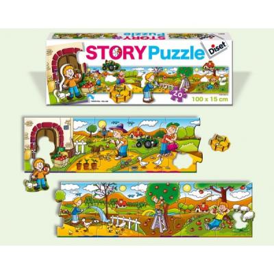 DISET - Puzzle histoire planter l'arbre