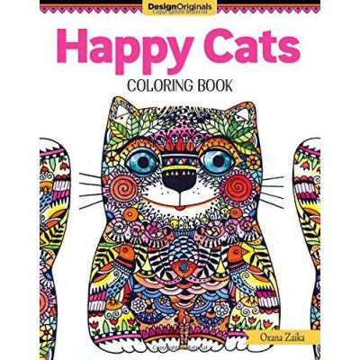 Happy Cats Coloring Book (Colouring Books) (Design Originals) - [Version Originale]