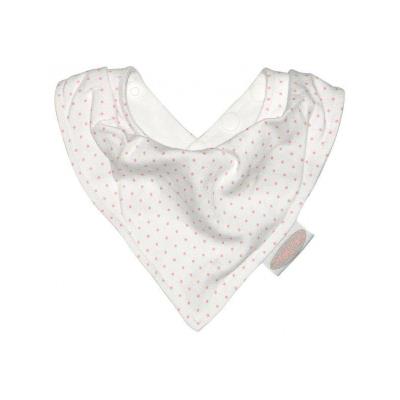 Silly billyz bandana jersey pois rose blanc avec motif