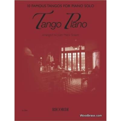 Partitions classique SALABERT TANGO PIANO - 10 FAMOUS TANGOS FOR PIANO SOLOS Piano