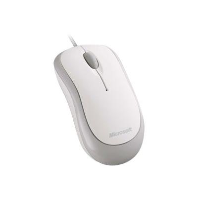 Microsoft Basic Optical Mouse - muis - USB - wit