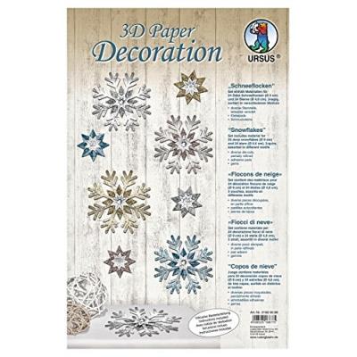 Set complet 3d « flocons de neige » bähr 21920099
