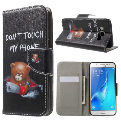 Etui en PU pour Samsung Galaxy J5 (2016) - Ours Do Not My Phone