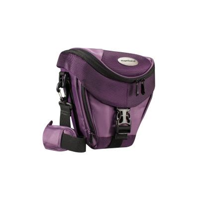 Mantona premium sac pour appareil photo/objectif violet