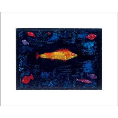 Affiche 40x50 cm Le poisson rouge / The Goldfish / Der Goldene Fisch