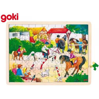 Puzzle bois, Compétition Equestre