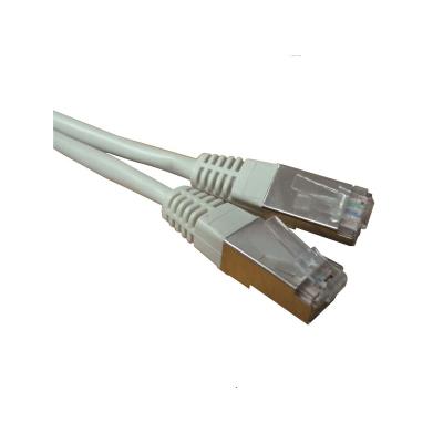 Cordon réseau RJ45 Cat6 blindé FTP gris 20.00m