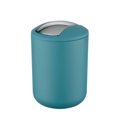 Wenko 21226100 Brasil Poubelle Taille S Pétrole 2 L 14 x 14 x 21 cm