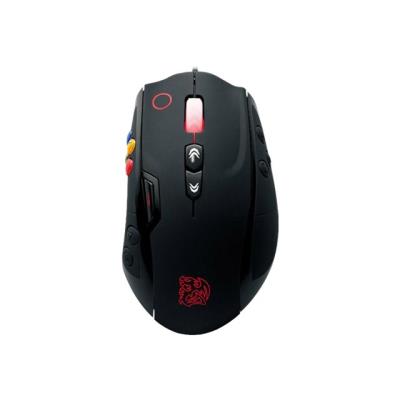 Tt eSPORTS VOLOS - muis - USB - zwart