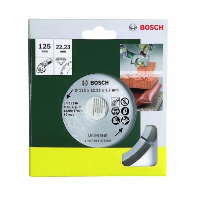 Bosch 2607019475 Disque Diamant pour Meuleuse Maçonnerie 125 Mm