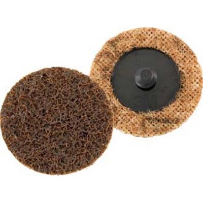 Disque non-tissé Ø 50,8 mm 23000 tr/mn, Roloc (TM) SC-DR, Degré de finesse : ultra-fin, Couleur gris