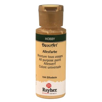 Peinture acrylique - Ivoire - 59 ml