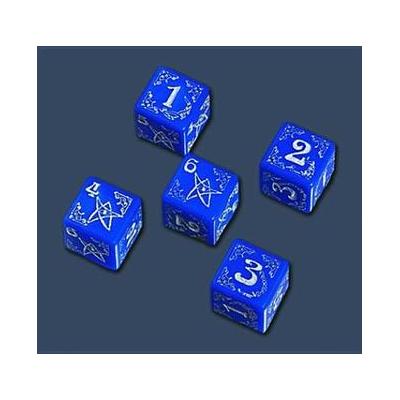 Horreur à Arkham : Set de Dés Maudits Bleus