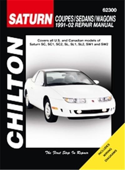 Chilton's Saturn S Series Coupes/sedans/wagons, 1991-2002, Chilton's Total Car Care Series