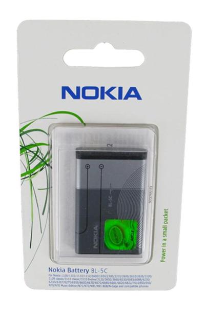Batterie d'origine sous blister Nokia BL-5C Lithium Ion 1020 mAh 3,7V pour le Nokia 7610 État correct - Nokia reconditionné disponible sur Fnac