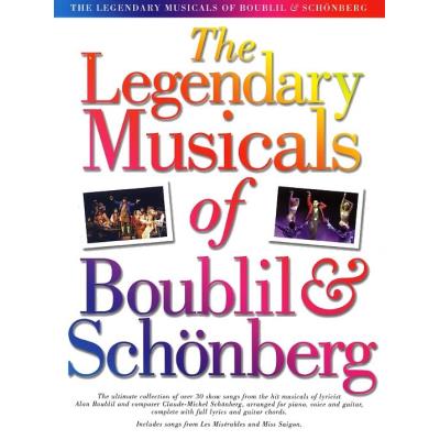 THE LEGENDARY MUSICALS OFBOUBLIL ET SCHONBERG