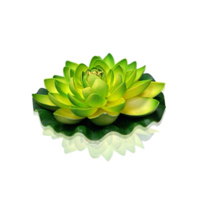 Fleur Flottante Décorative Lotus Vert