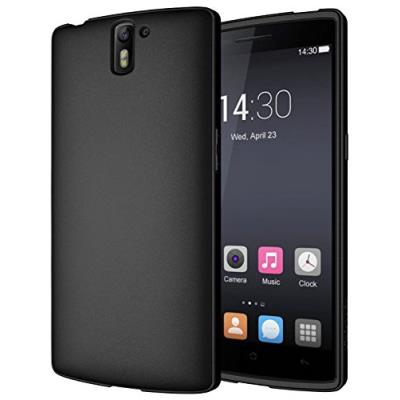 Diztronic Full Matte Black Flexible TPU Case for OnePlus One - Retail Packaging
