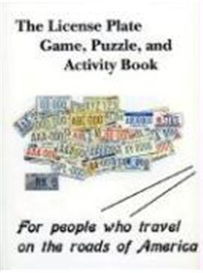The License Plate Game, Puzzle & Activity Book