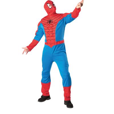 Déguisement Spiderman? adulte avec torse et cagoule Large