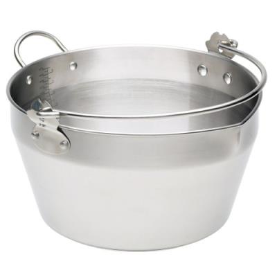 Kitchen craft maslin casserole avec poign&eacute;e acier inoxydable 9l