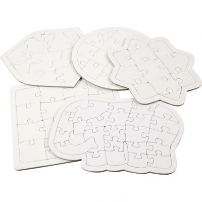 Creotime puzzle vierge 5x2 pièces