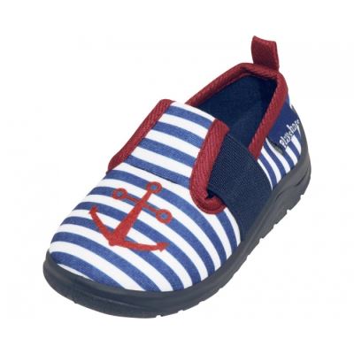 pantoufles marine junior marine / blanc taille 20/21