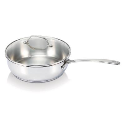 SAUTEUSE 24CM INOX AVEC COUVERCLE BELVIA BEKA