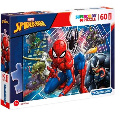 Clementoni supercolor maxi puzzle Spider-Man 60 pièces