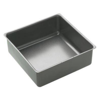MasterClass Non-Stick Deep 23cm Loose Base Square Cake Pan