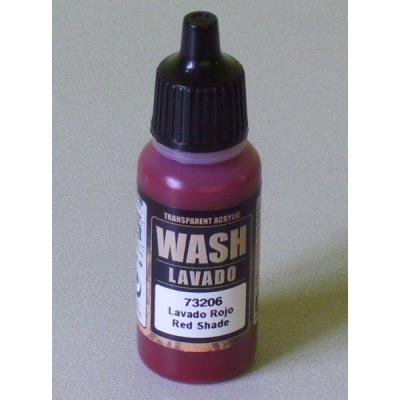 Vallejo washes - red shade 17ml - val73206 vall-73206