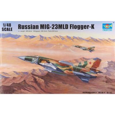 Maquette Avion Militaire : MIG-23MLD Flogger-K Trumpeter