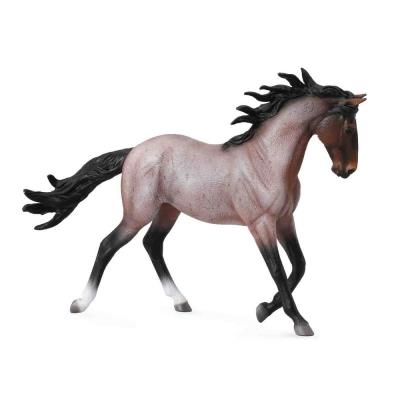 Figurine Cheval : Jument Mustang baie rouan Figurines Collecta
