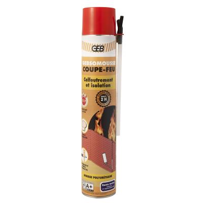 Mousse Polyuréthane Coupe-Feu 700Ml + Gants - Gebsomousse
