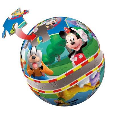 Ravensburger - Puzzle Ball 24 Pièces - Mickey : Mickey et Ses Amis