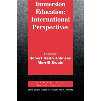 Immersion Education, Cambridge Applied Linguistics Series