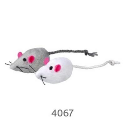 Comparer les prix de Souris Peluche, 5 Cm, Vrac, Gris - 4052 - Mon Animalerie