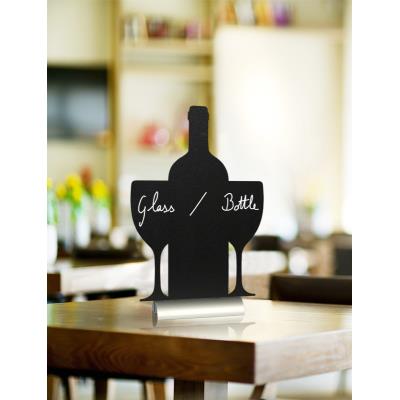 Silhouette de table en aluminium vin