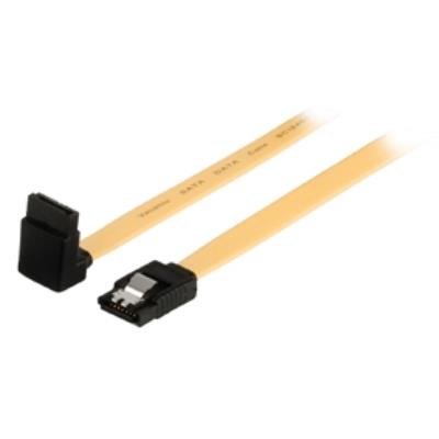 Câble de données sata 6 gbits s à connecteur sata 7 broches femelle avec clip vers sata 7 broches femelle avec clip coudé à 270°